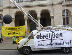 BIs fordern: Abriss statt Wiederanfahren !
