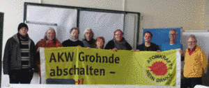 Vertreter/innen der Regionalkonferenz Grohnde